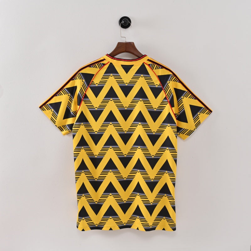 Retro Arsenal Jersey 1991-92 Away Football Kit Soccer Jersey