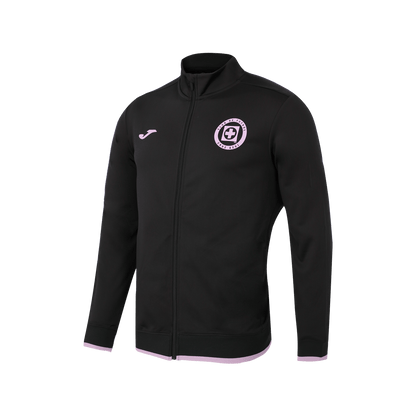 JOMA CRUZ AZUL TRAINING TRACK FULL-ZIP JACKET-BLACK