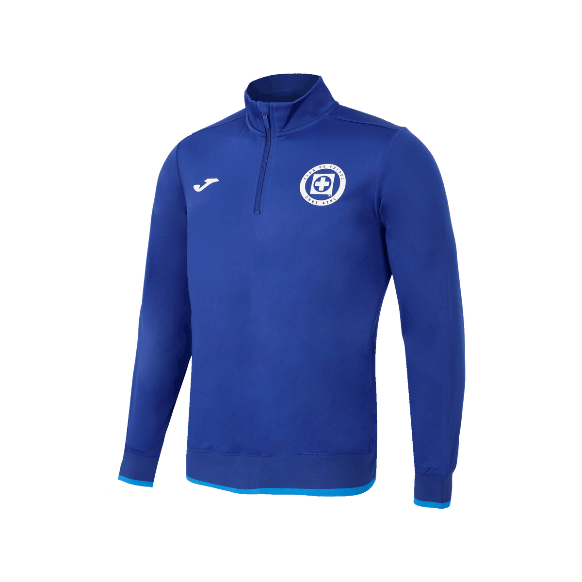 JOMA CRUZ AZUL 1/4 ZIP TRAINING TRACK JACKET-ROYAL