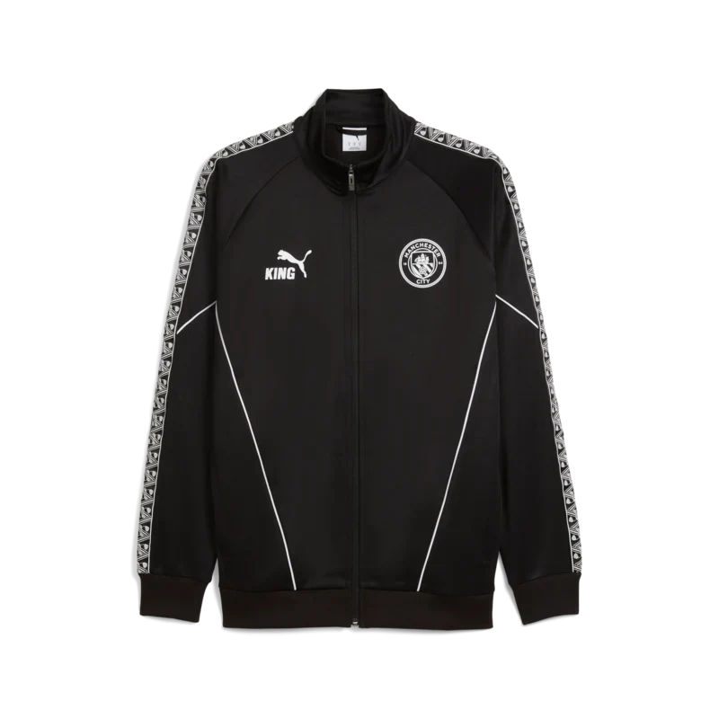 Puma Men's Manchester City KING Anthem Jacket/ Black/White