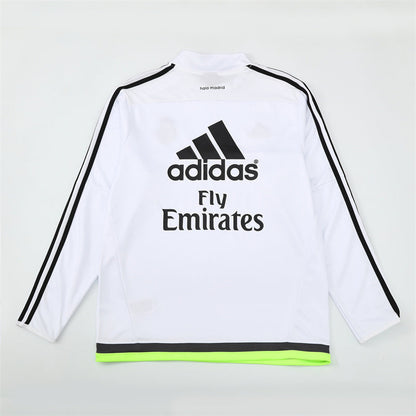 Retro Real Madrid Training Tracksuits 2015-16 Football Kit Soccer Jersey