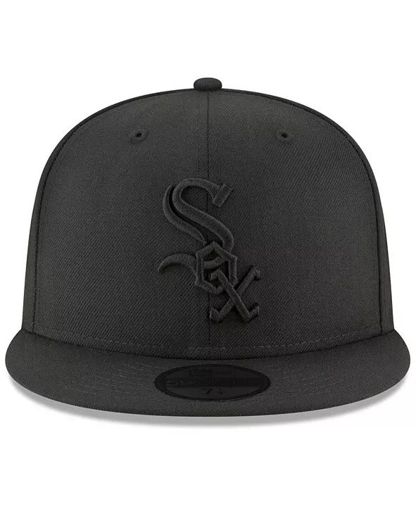Chicago White Sox NEW ERA BASIC 59FIFTY FITTED-BLACK/BLACK