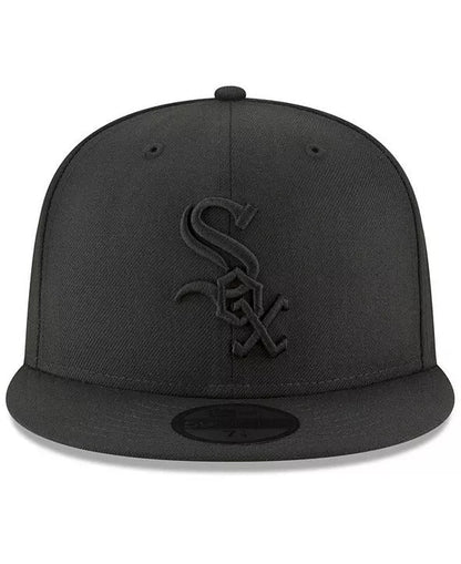 Chicago White Sox NEW ERA BASIC 59FIFTY FITTED-BLACK/BLACK