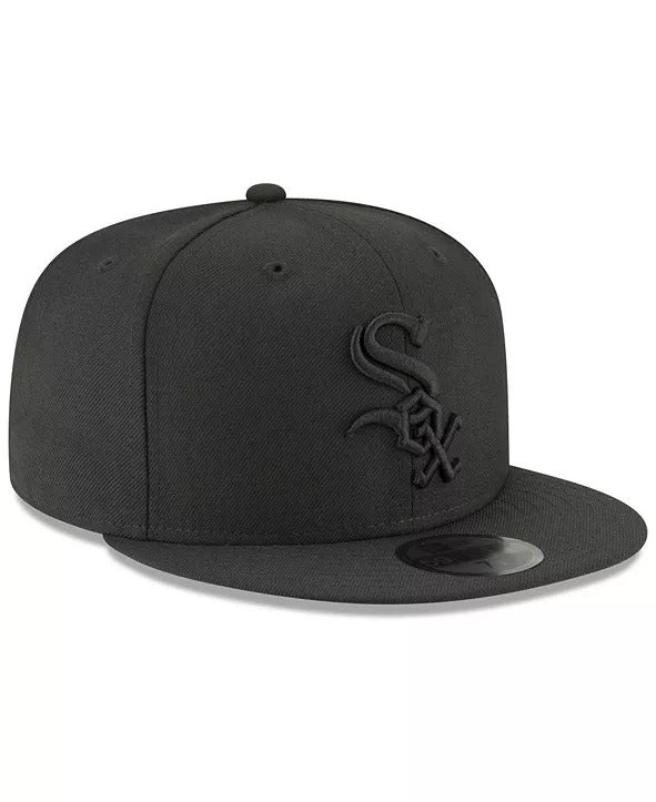 Chicago White Sox NEW ERA BASIC 59FIFTY FITTED-BLACK/BLACK