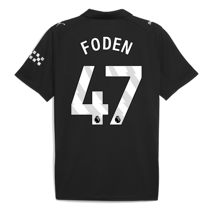 FODEN #47 Mens Manchester City Away Jersey 2025/26