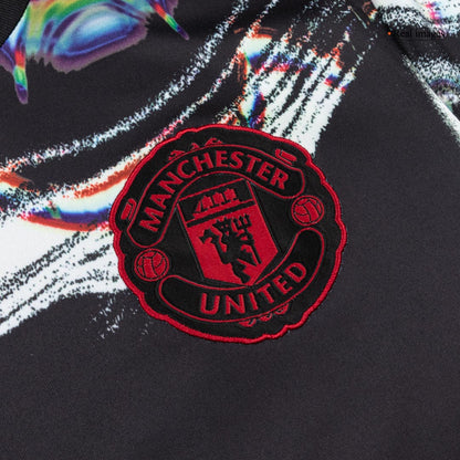Mens Manchester United Pre-Match Long Sleeve Jersey 2025/26