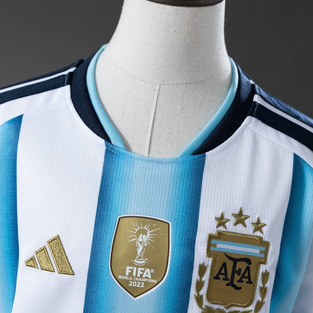 Kids Argentina Jersey 2026 World Cup Home Football Kit
