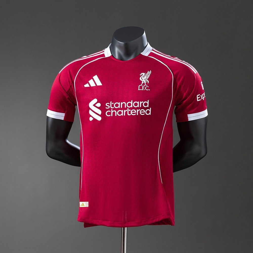 Liverpool Jersey 25/26 Home Football Kit Player Version