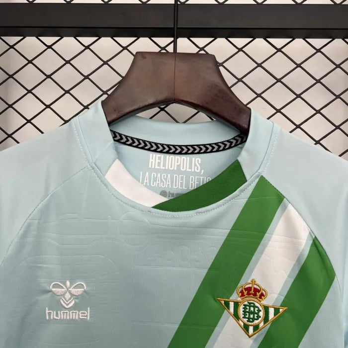 Kids Real Betis Away Jersey 25/26 Football Kit Soccer Jersey