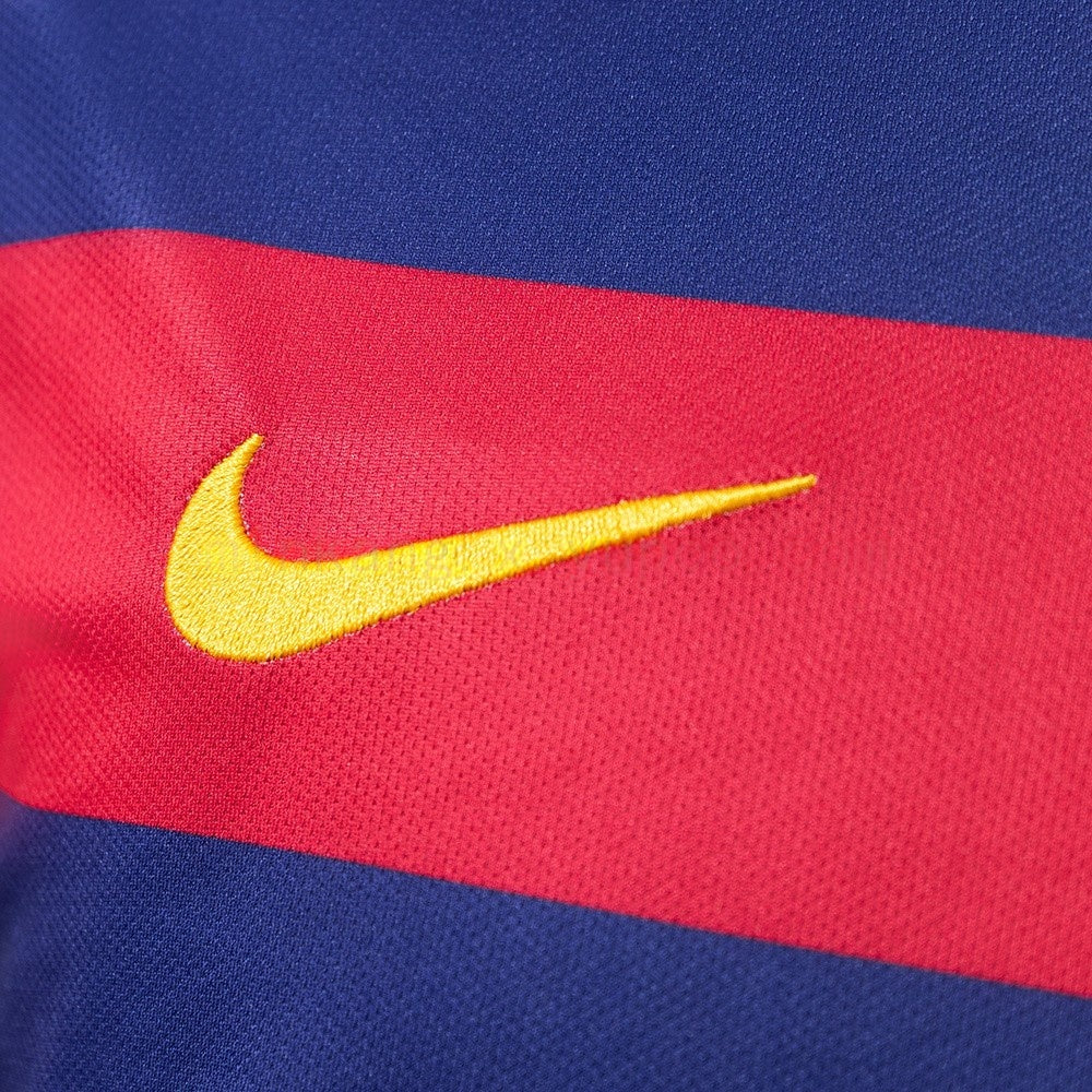 Barcelona Jersey 2015-16 Home Retro Kit Long Sleeves