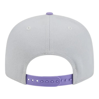 New Era Los Angeles Dodgers 2-Tone Color Pack 9FIFTY Snapback Hat -Gray/Purple
