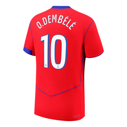 O.DEMBÉLÉ #10 Mens PSG Third Jersey 2025/26 - Player Version (Slim Fit)