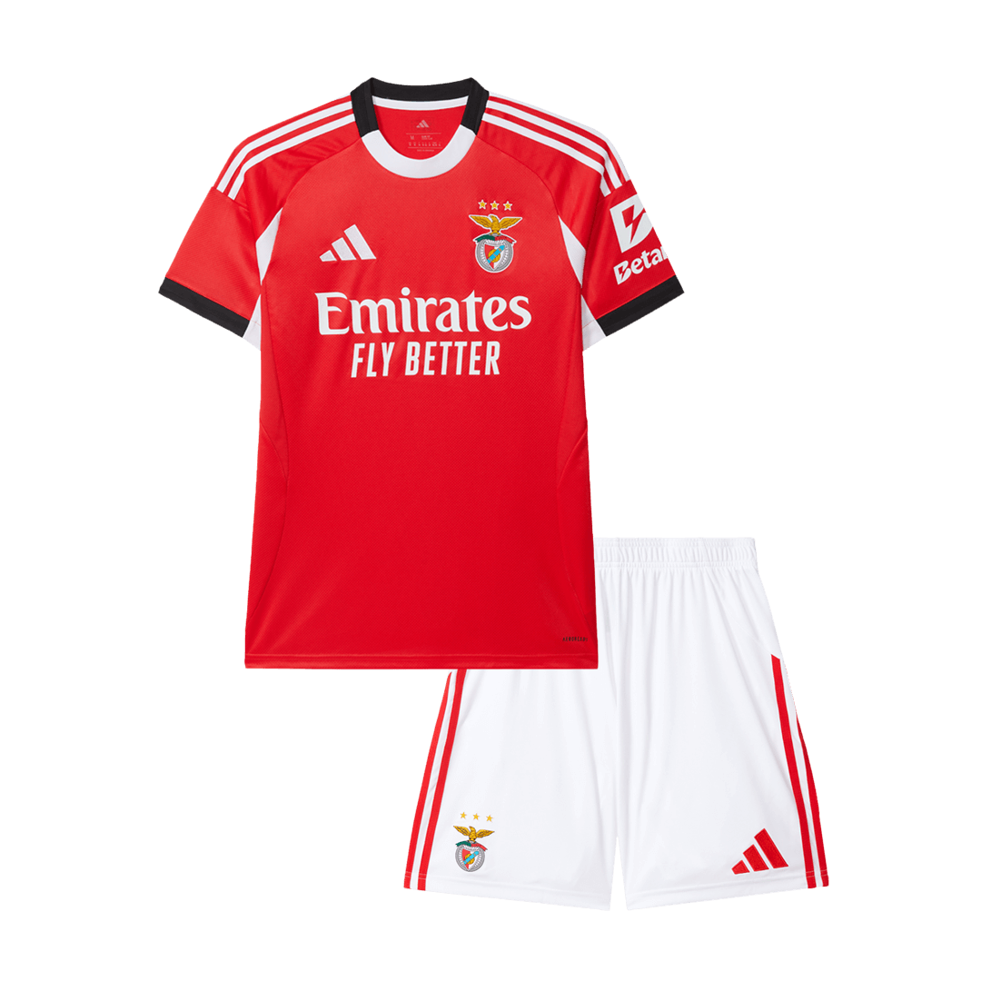 Kids Benfica Home Kit 2025/26