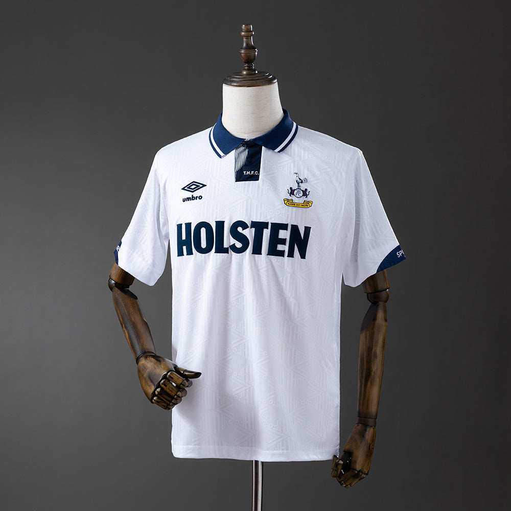 Tottenham Hotspur Jersey 1991-93 Retro Home Football Kit