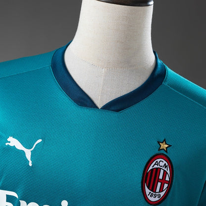 AC Milan Third Jersey 2020-21 Retro Football Kit Soccer Jersey
