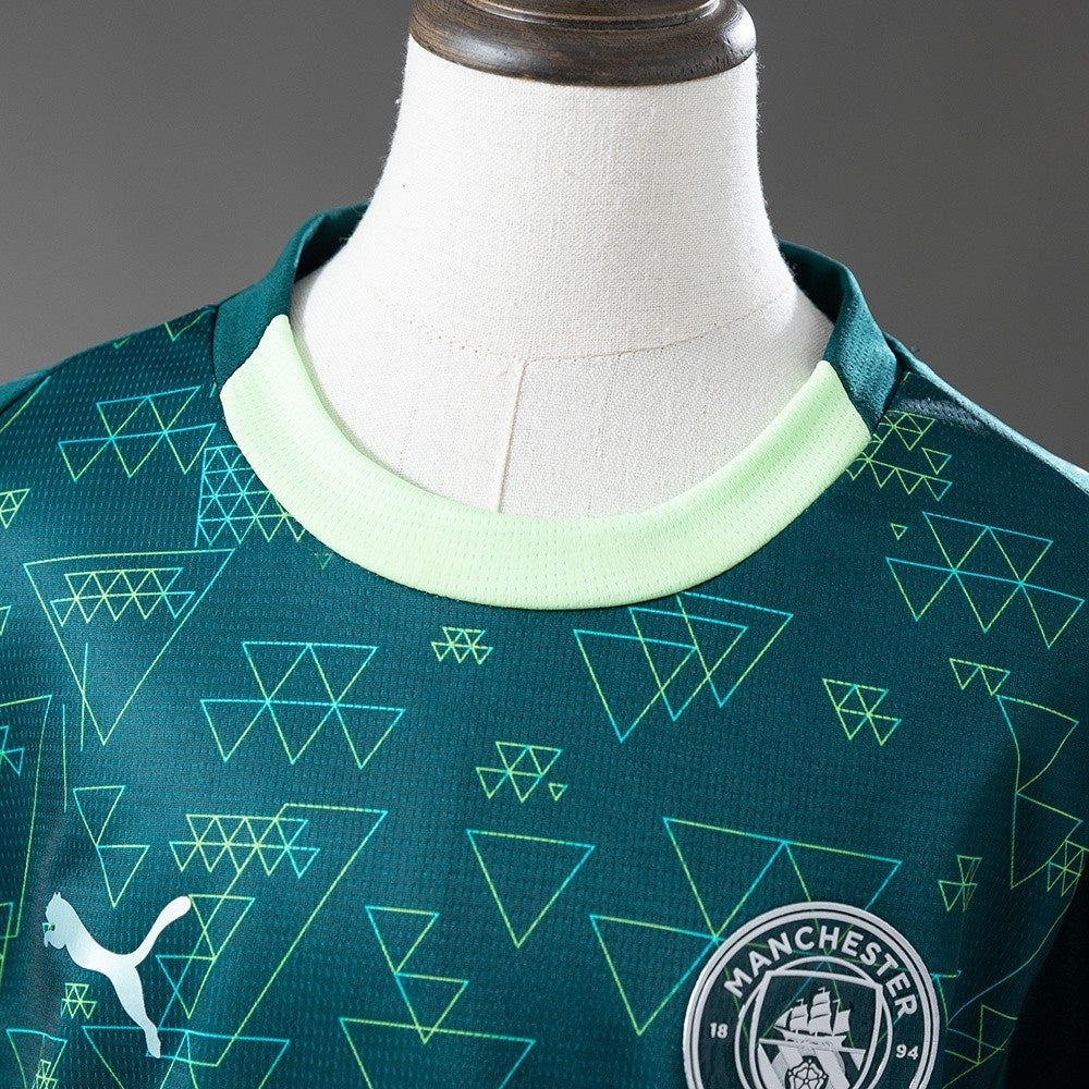 Kids Manchester City Jersey 25/26 Fourth Football Kit