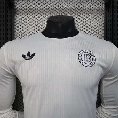 Long Sleeves Player Version Germany Jersey 25/26  White Football Kit Soccer Jersey