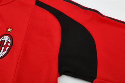 Retro AC Milan Training Tracksuits 2004-05 Football Kit Soccer Jersey