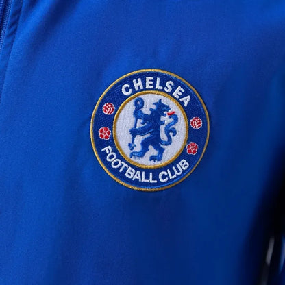 Chelsea Windbreaker 2005-06 Blue Football Kit Soccer Jersey