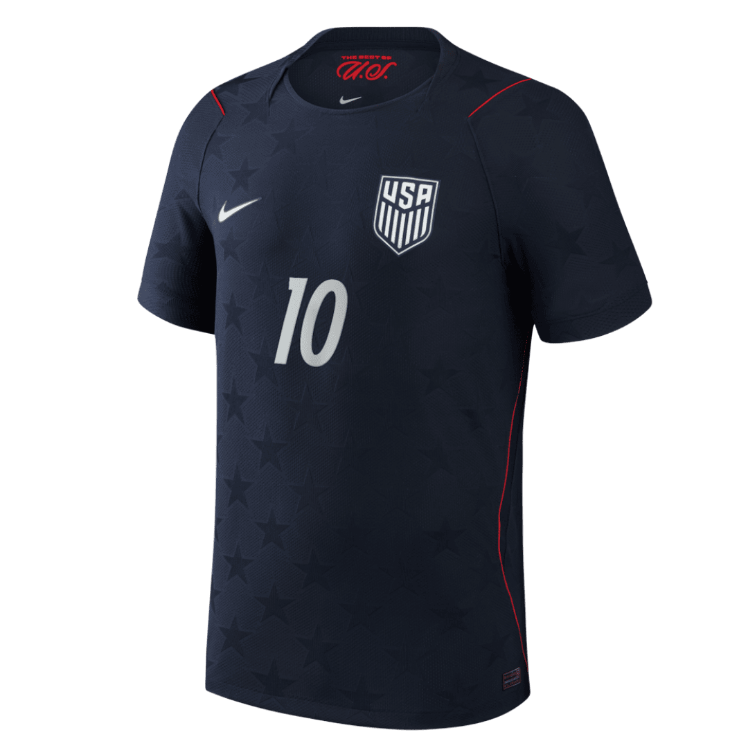PULISIC #10 Mens USA World Cup Away Jersey 2026 - Player Version (Slim Fit)