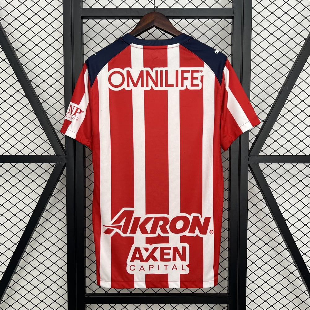 Chivas Jersey 25/26 Home Football Kit Soccer Jersey