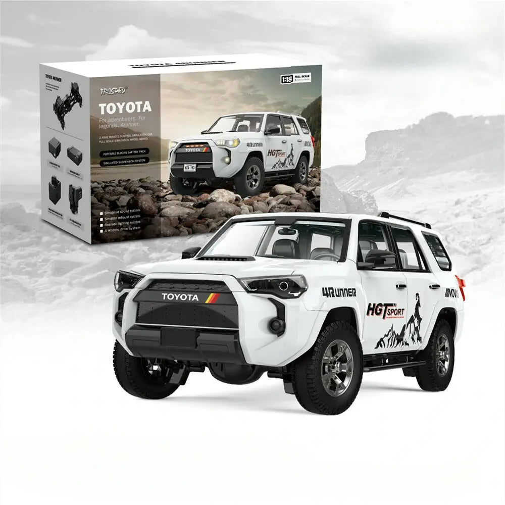 HG Toyota 4Runner 1/18 4WD RC Rock Crawler with LED & Sound