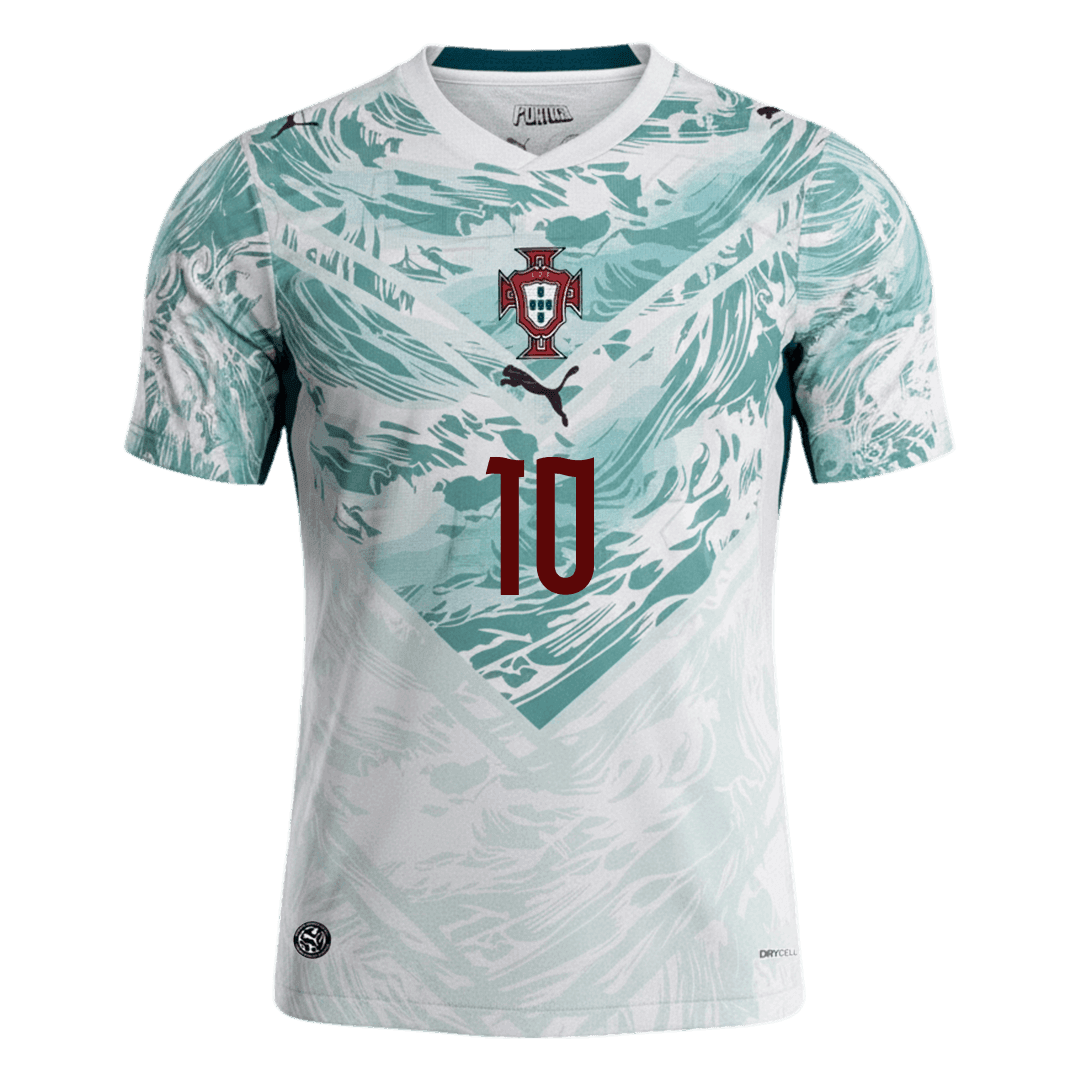 BERNARDO #10 Mens Portugal World Cup Away Jersey 2026