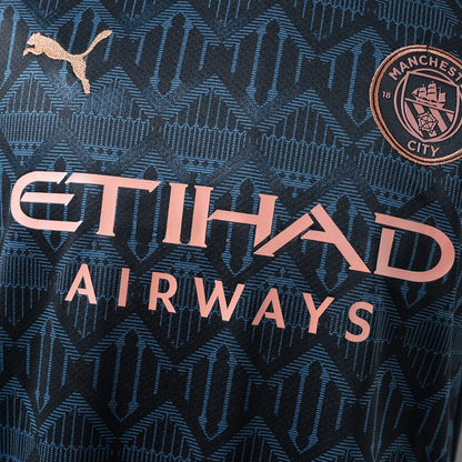 Manchester City Away Jersey 2020-21 Retro Football Kit Soccer Shirt