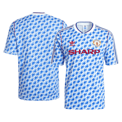 Retro 1990/92 Mens Manchester United Away Jersey