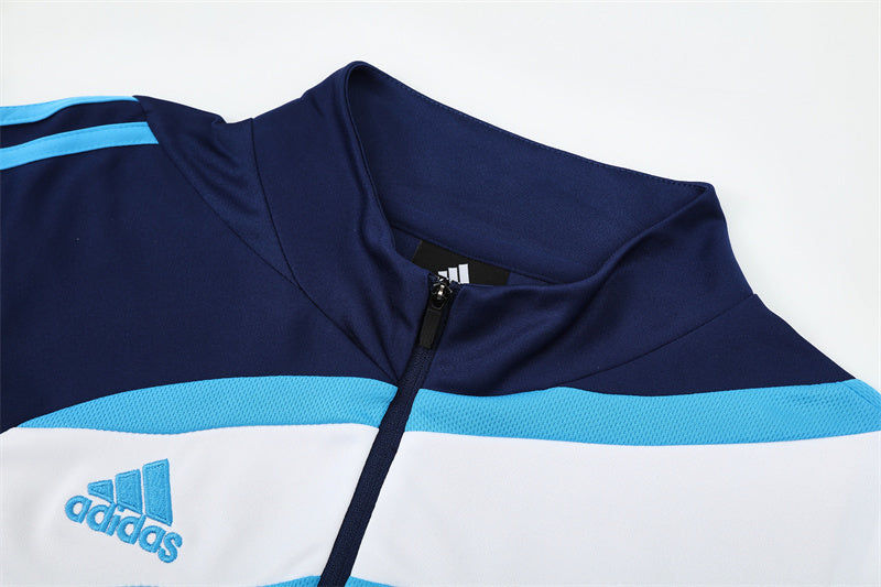 Retro Real Madrid Training Tracksuits 2009-10 Football Kit Soccer Jersey