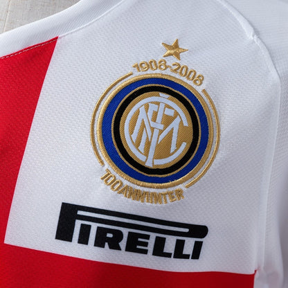 Inter Milan Jersey 2007-08 Away Retro Football Kit