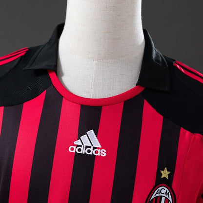 AC Milan Jersey 2007-08 Home Retro Football Kit