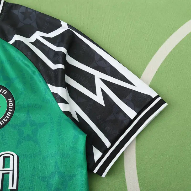 JCF Concept Green Jersey Inspired by Nigeria Culture