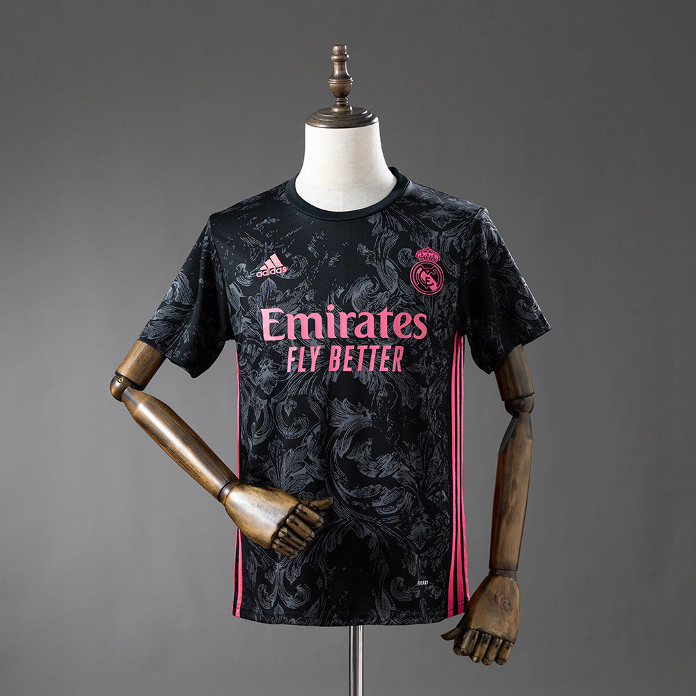 Real Madrid Third Jersey 2020-21 Retro Football Kit Soccer Shirt