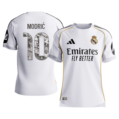 MODRIĆ Special #10 Mens Real Madrid Home Jersey 2025/26 - Player Version (Slim Fit) [PREMIUM]