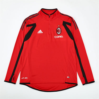 Retro AC Milan Training Tracksuits 2005-06 Football Kit Soccer Jersey