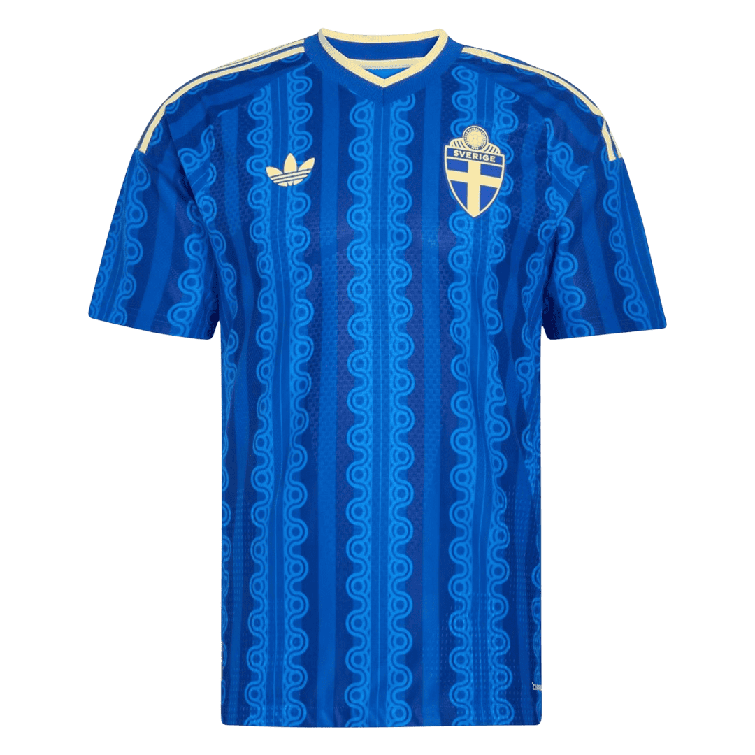 Mens Sweden World Cup Away Jersey 2026 - Player Version (Slim Fit)