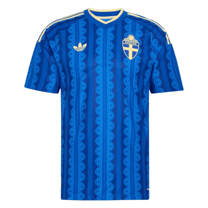 Mens Sweden World Cup Away Jersey 2026 - Player Version (Slim Fit)