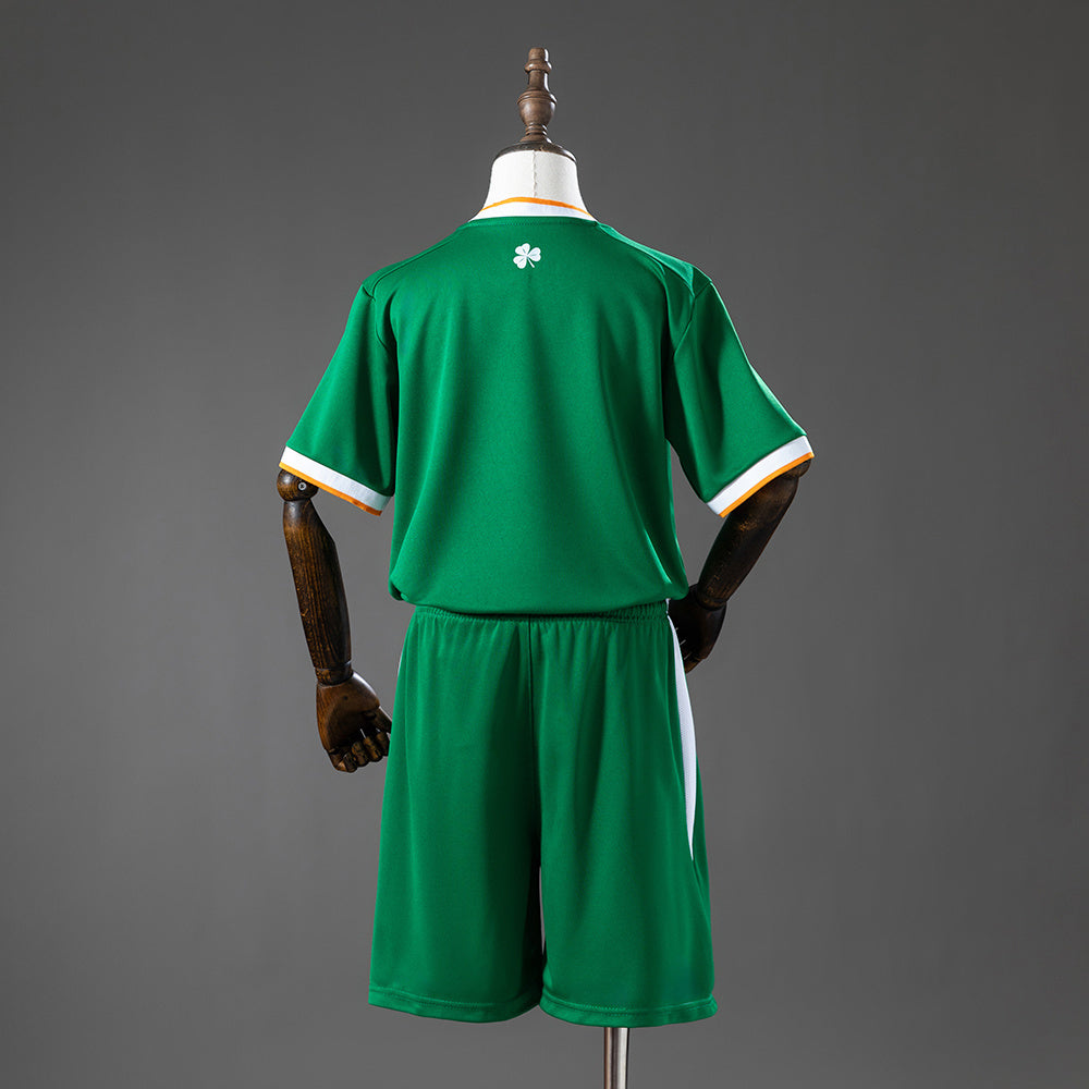 Kids Ireland Home Jersey 2026 World Cup Football Kit Soccer Shirt