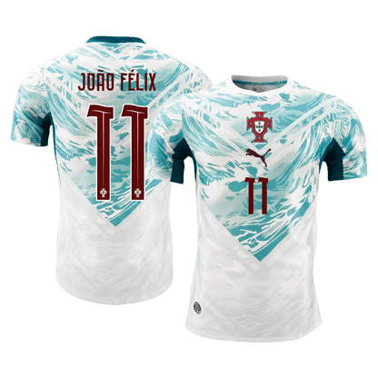 JOÃO FÉLIX #11 Mens Portugal World Cup Away Jersey 2026 - Player Version (Slim Fit)