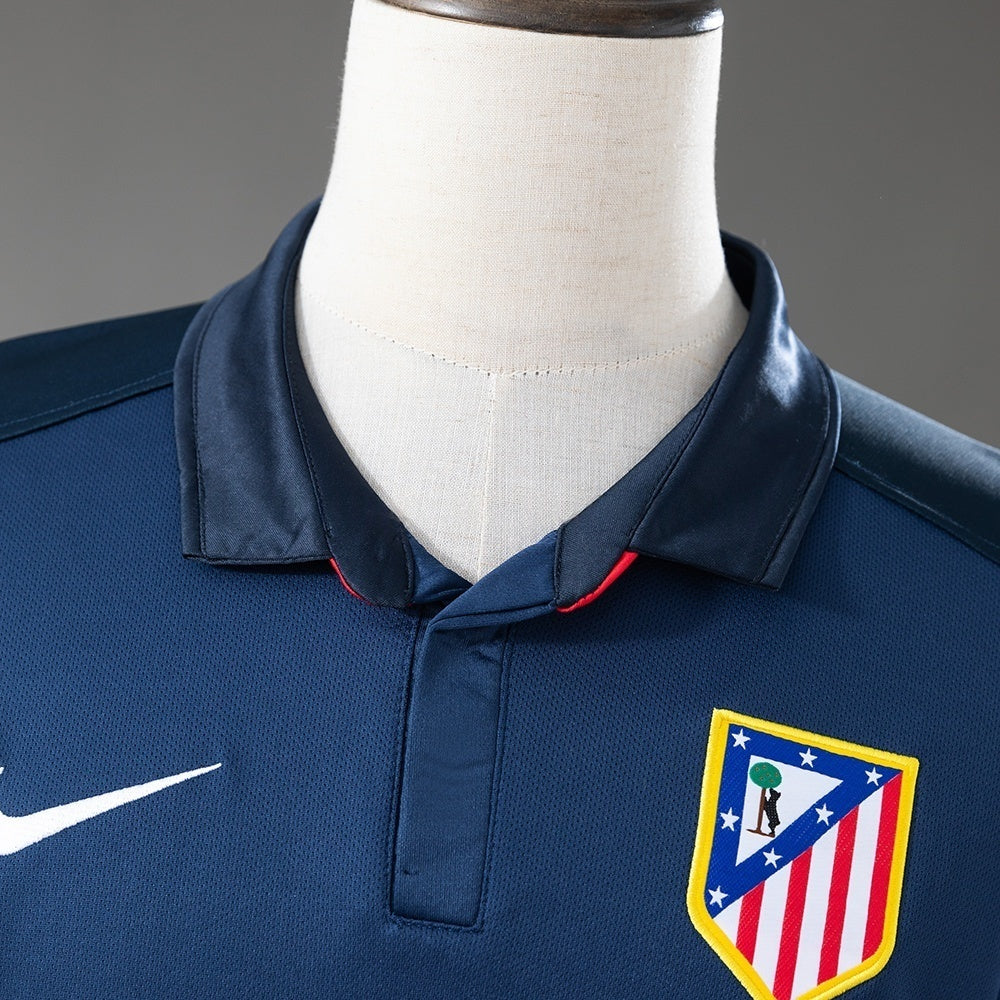 Atletico Madrid Away Jersey 2015-2016 Retro Football Kit Soccer Shirt