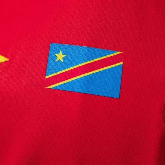 Congo Red Jersey 2026 World Cup Football Kit Soccer Shirt