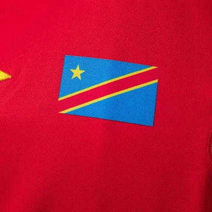 Congo Red Jersey 2026 World Cup Football Kit Soccer Shirt