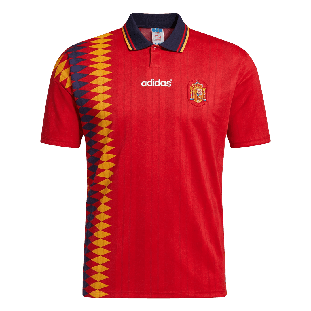 Retro 1994 Mens Spain Home Jersey