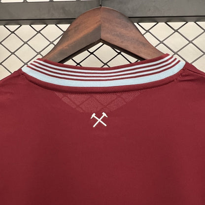 West Ham United Jersey 25/26 Home Football Kit Soccer Jersey