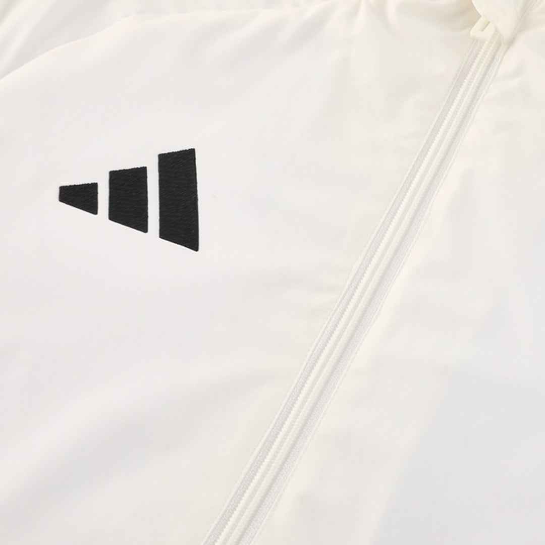 2025/26 Manchester United White Windbreaker Jacket