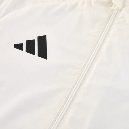 2025/26 Manchester United White Windbreaker Jacket