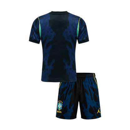 Kids Brazil World Cup Away Kit 2026