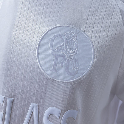 Chelsea White Jersey 1998-00 Retro Football Kit Soccer Shirt