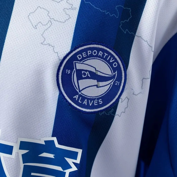 Kids Deportivo Alaves Jersey 2025/26 Away Football Kit